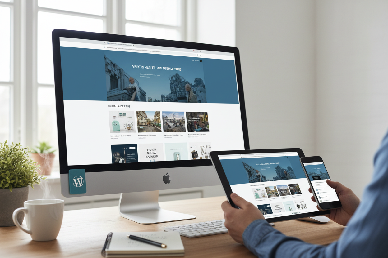 WordPress Hjemmeside: Din Vej til Online Succes